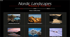 Desktop Screenshot of nordiclandscapes.com